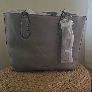 MICHAEL Michael Kors Silver Tote Bag